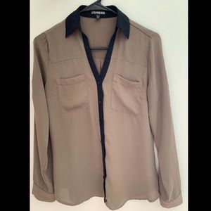 Button Down Portofino Shirt from Express